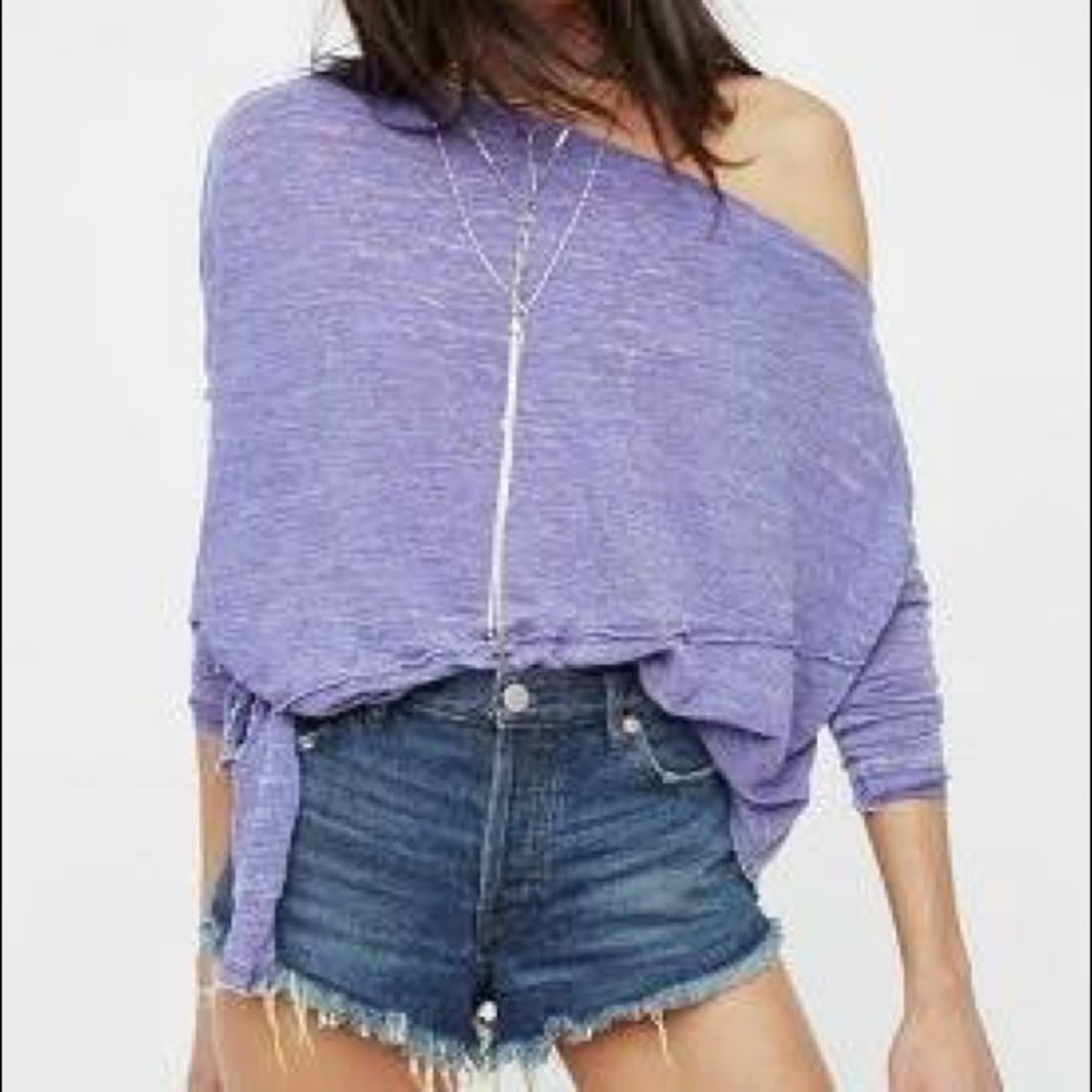 Free People White Top