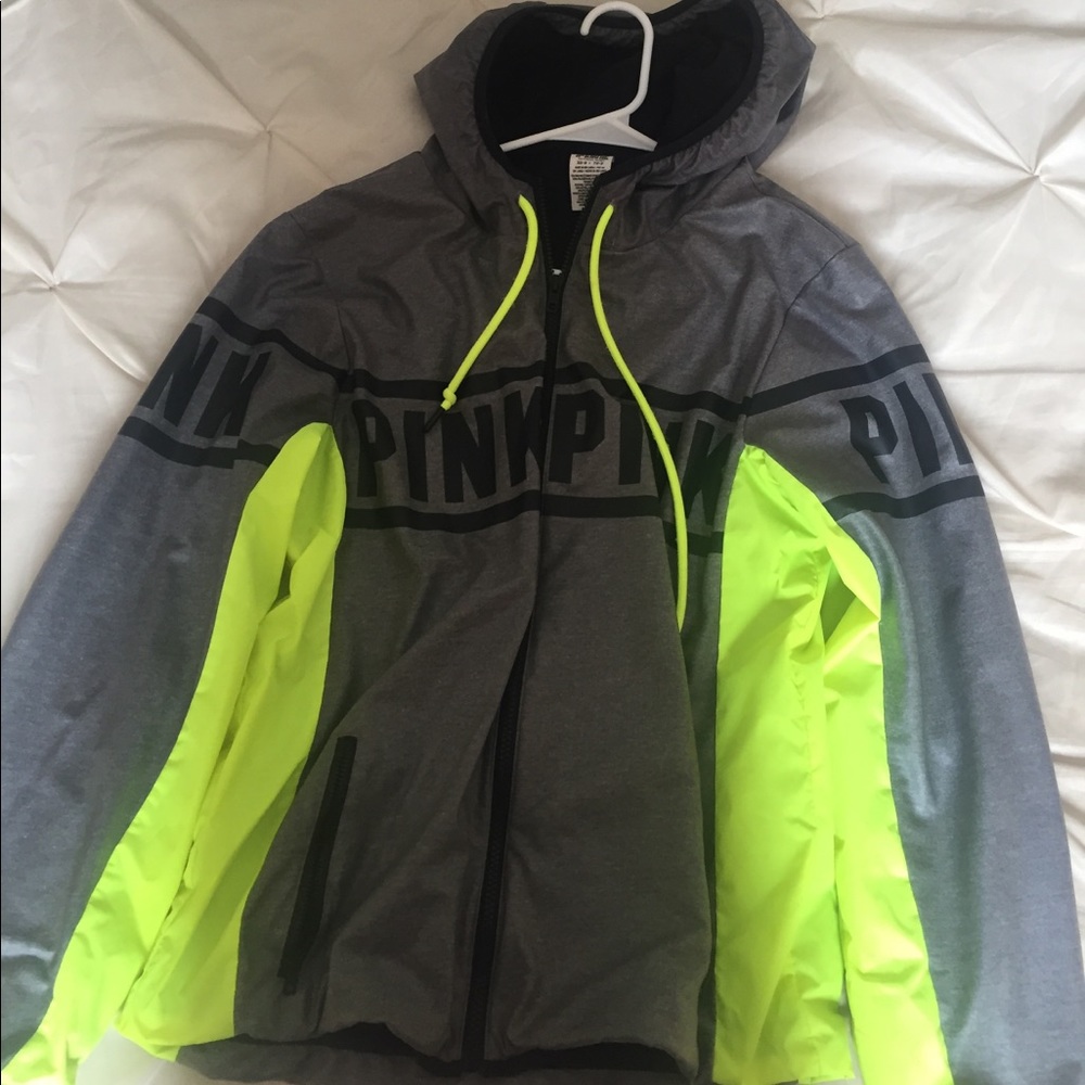VS Pink Rain Jacket Size XS-S