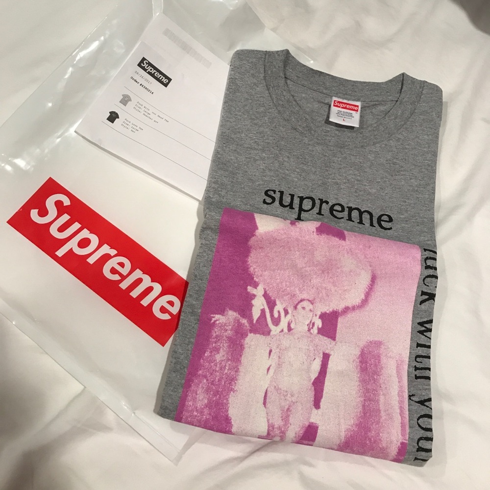 Supreme "Fuck With Your Head" Tee