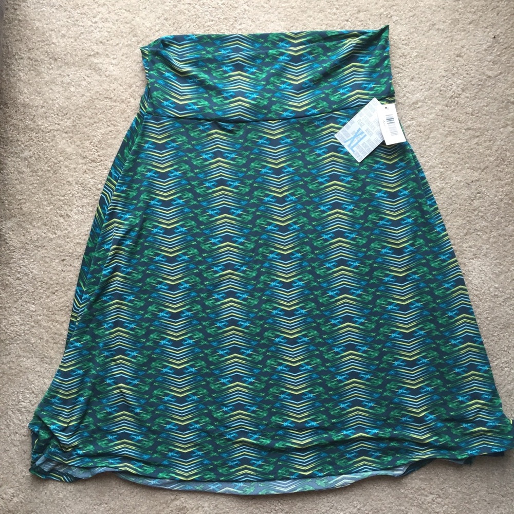 NWT LuLaRoe Airplane Azure