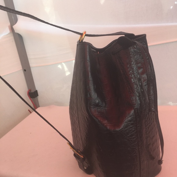 Mesace vintage crocodile vintage bucket bag - Picture 4 of 7