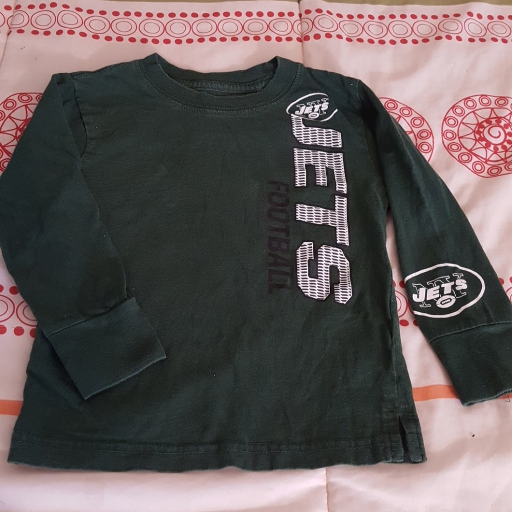 Lon sleeve jets shirt