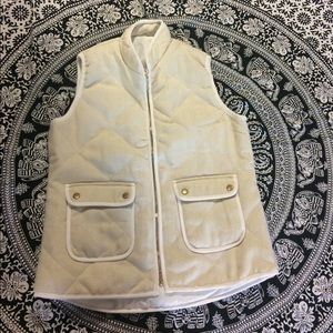 NEW ivory vest