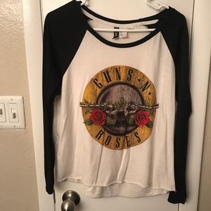 Long Sleeve Guns N Roses Tee