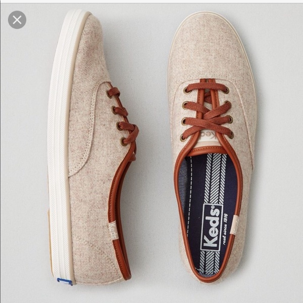 Keds Champion Wool in Oatmeal