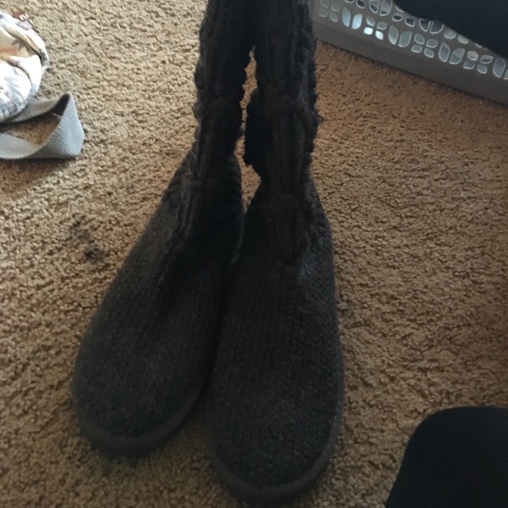 Grey UGG boots