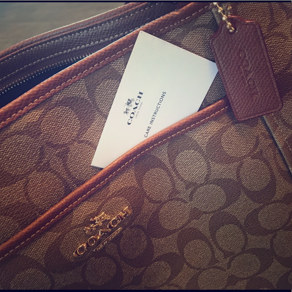 NWOT Coach Tote