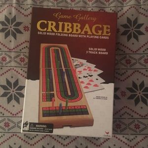Cribbage board game