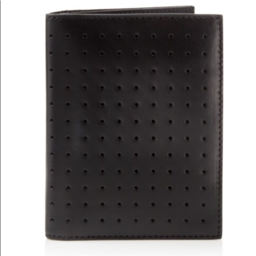 Jack Spade Perforated Wallet & Passport Case
