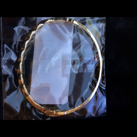 Sevil Designs Marcasite & Gold Interlaced Bangle - Picture 2 of 6