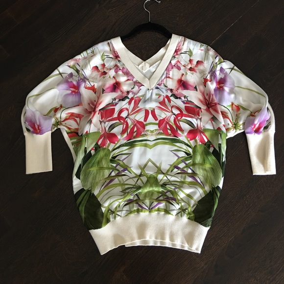 Ted Baker Floral Women's Sweater/shirt top - Picture 1 of 5