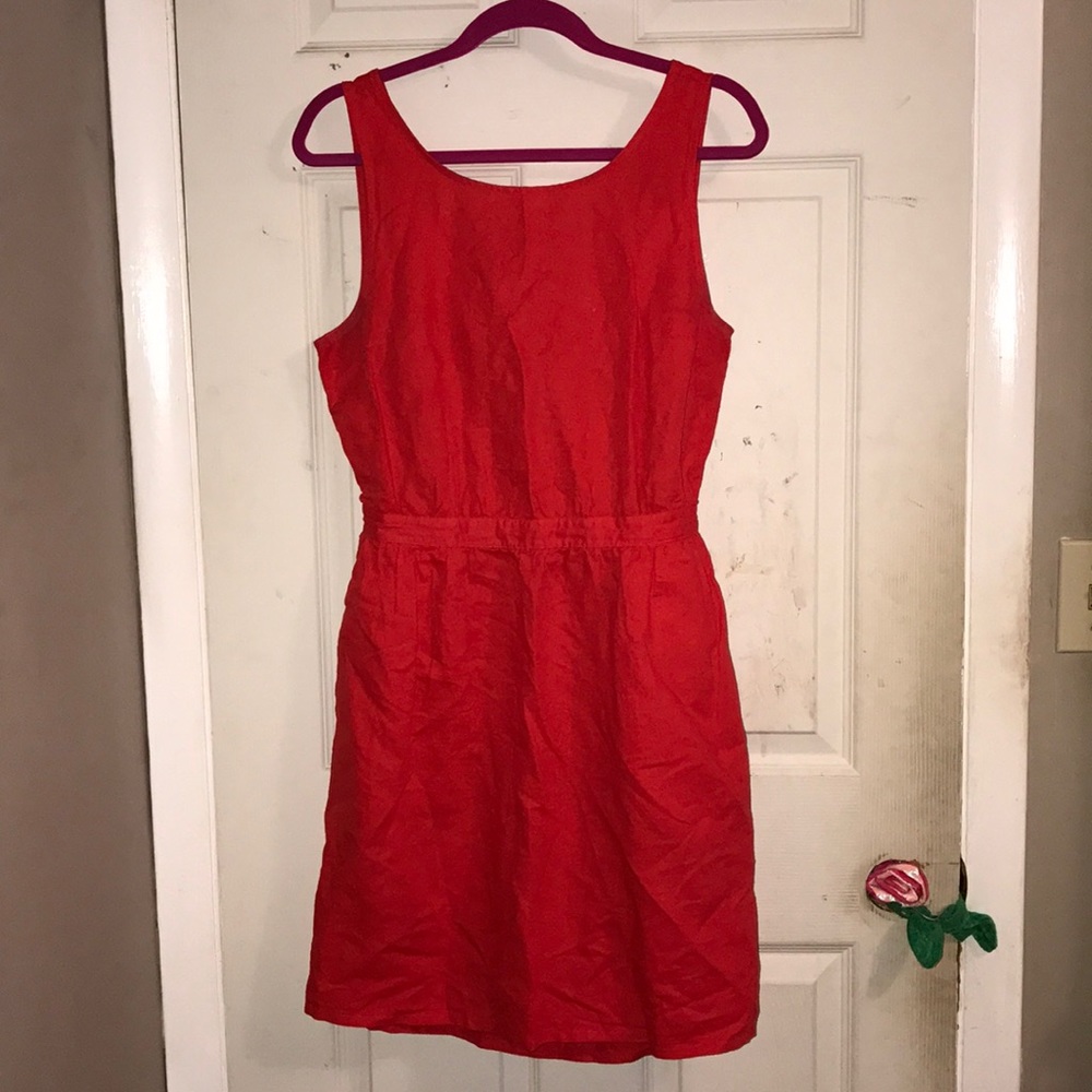 Gap red dress