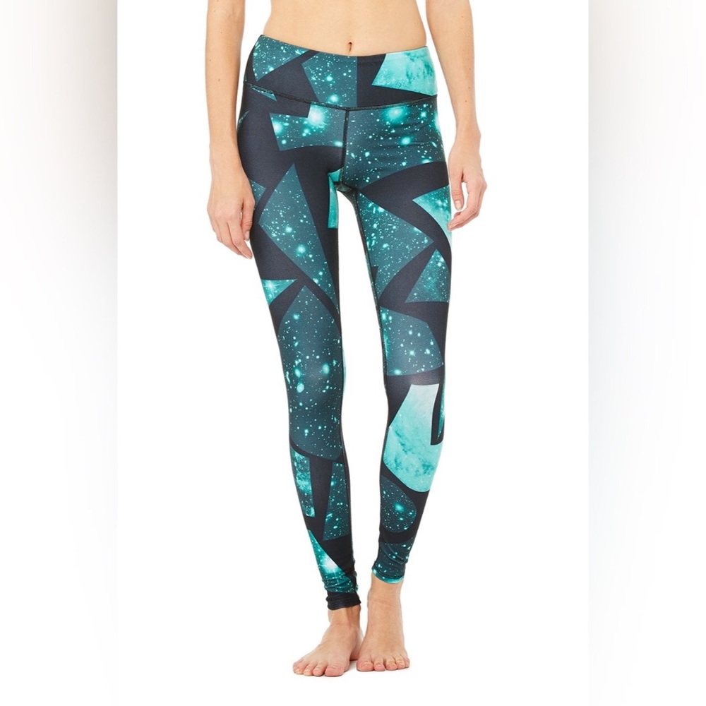 Alo Yoga Airbush Leggings Island Green Space