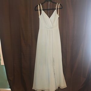 David's Bridal Capri bridesmaid gown