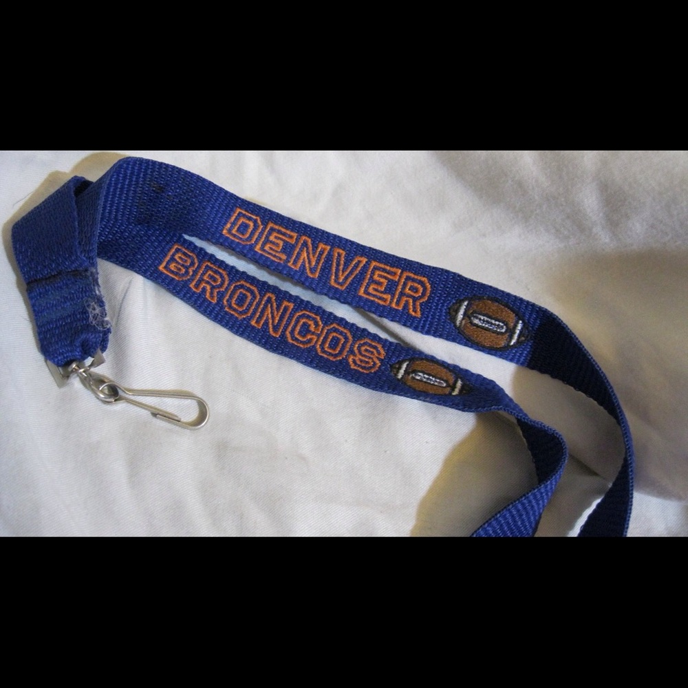 Denver Broncos lanyard