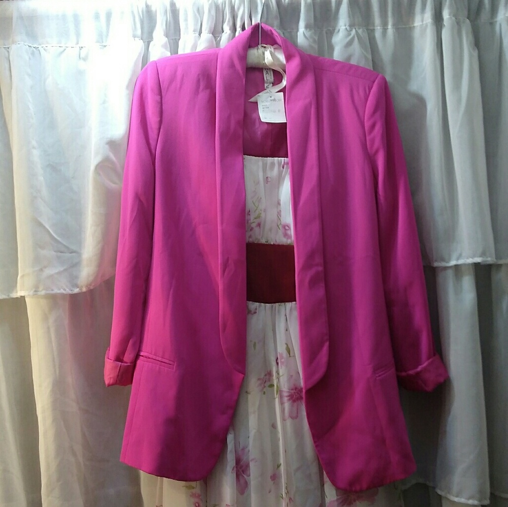 Slouchy boyfriend blazer