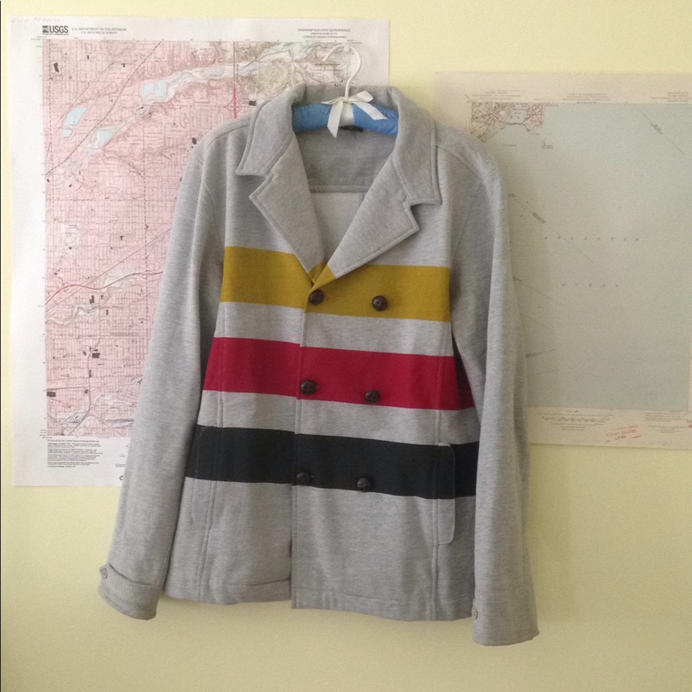 Striped Urban Outfitters Jacket
