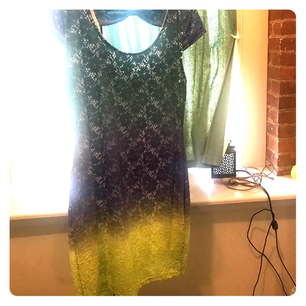 Multicolor Party Dress