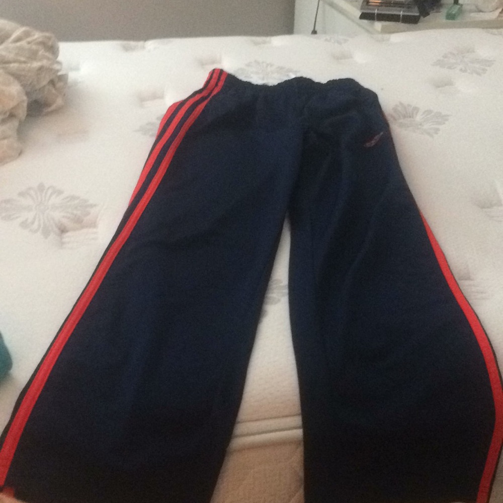 Man sports pants