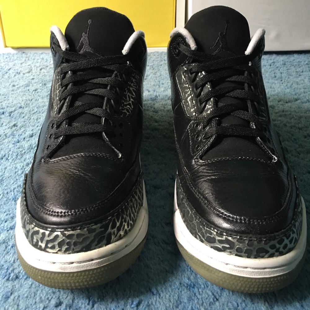 Jordan 3 Custom Black