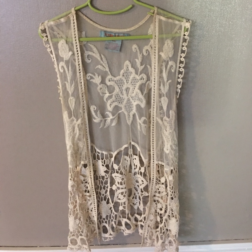 Lace vest