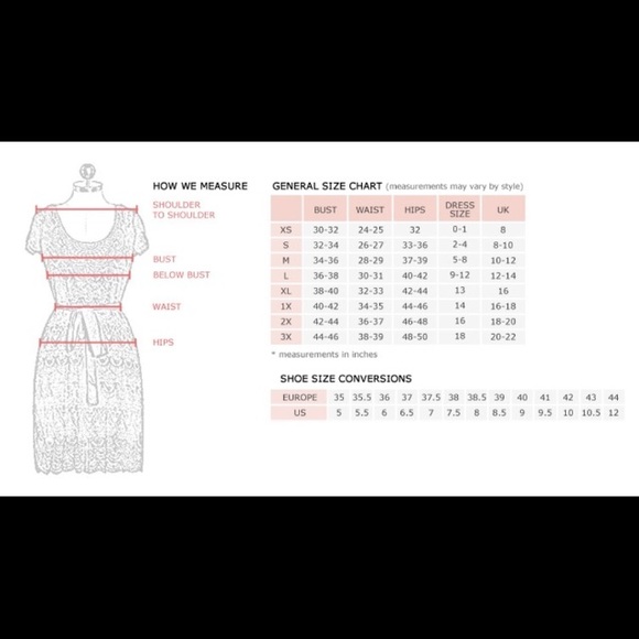 Sizing guide for online shopping 🛒 - Picture 3 of 7