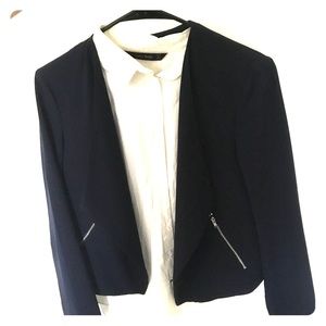 Navy blue blazer