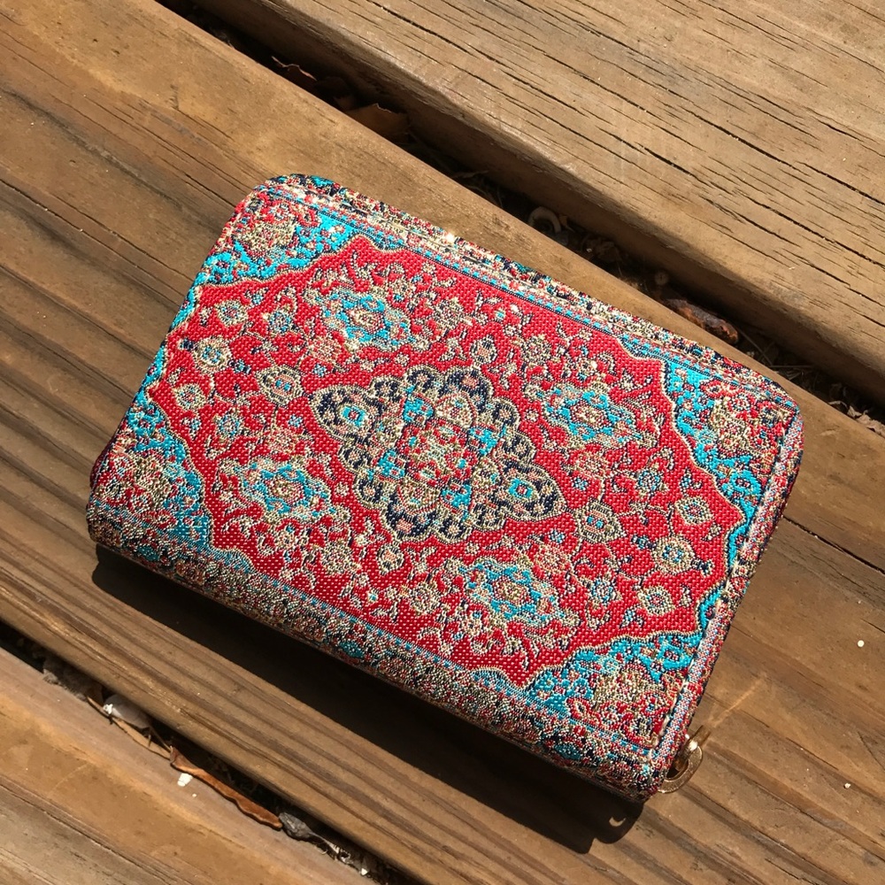 Gorgeous small Turkish wallet!