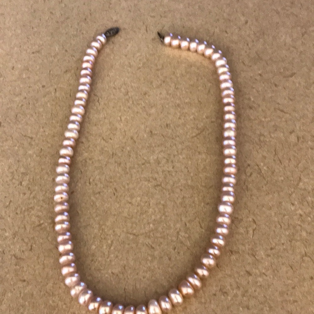 Genuine fresh water punk pearl necklace