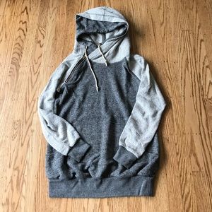 Maternity sweatshirt hoodie