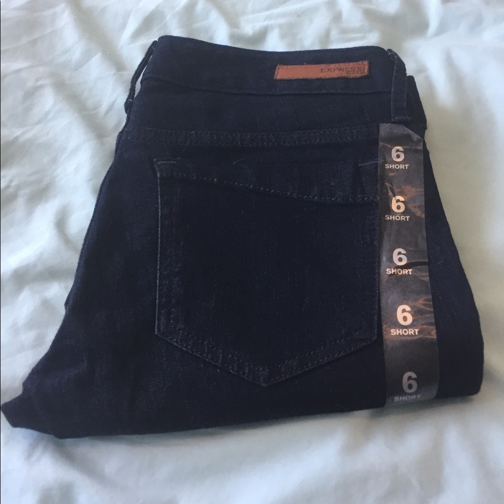 Express Stella Lowrise Legging Jeans