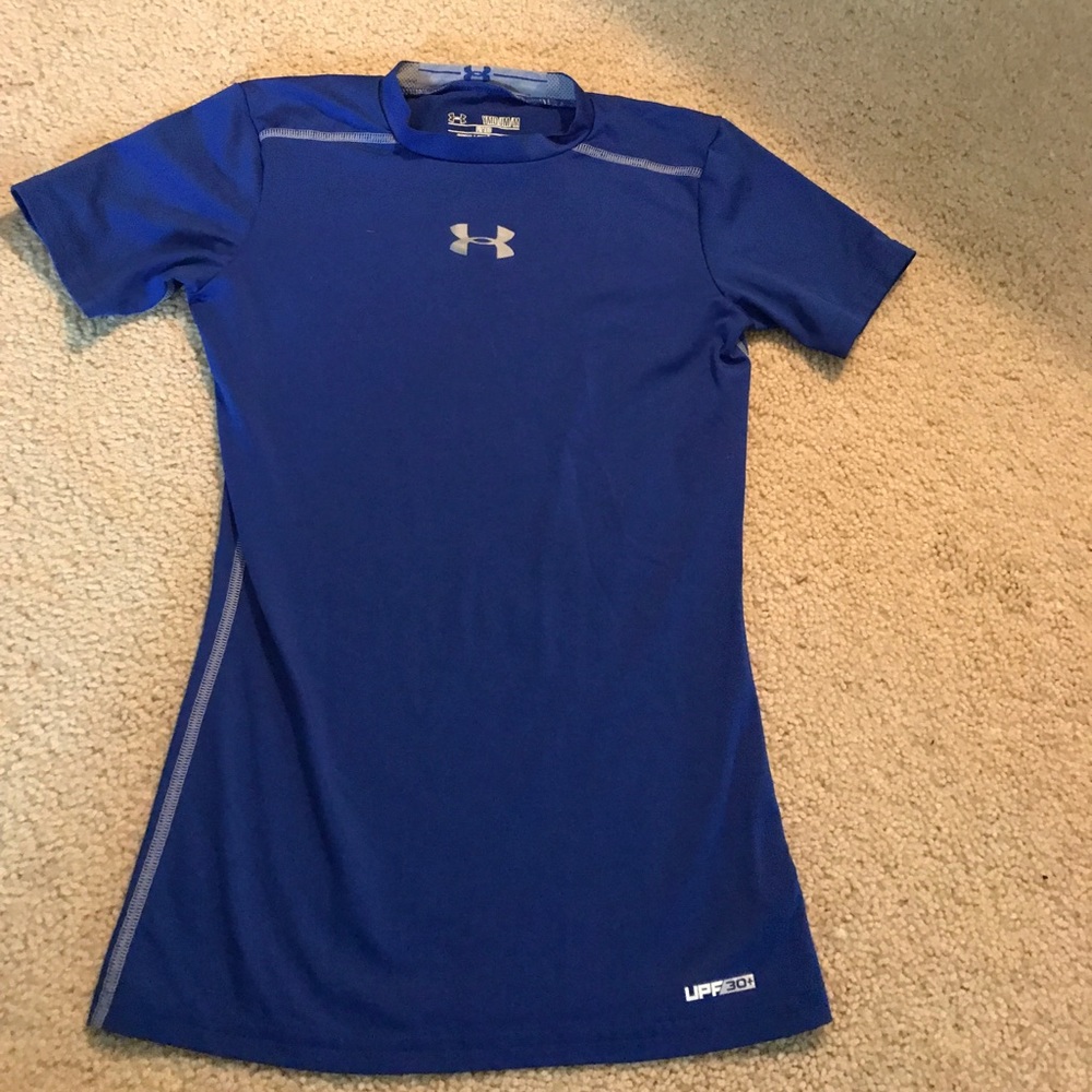 Id#11 Under Armour youth tshirt heat gear upf30+