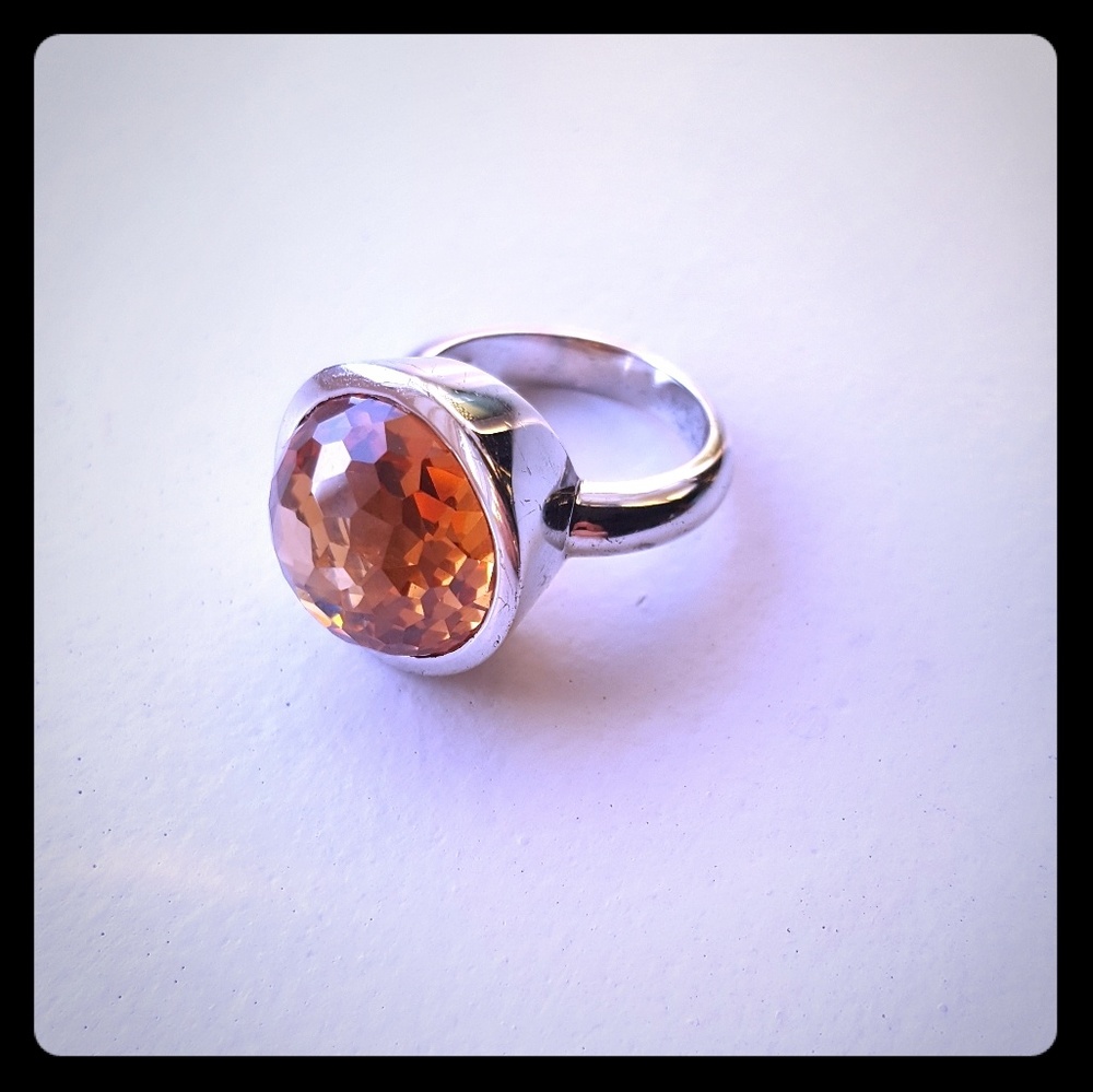 Sterling Silver Statement Ring - image 1