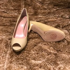 Patent Nude Pumps by Vince Camuto