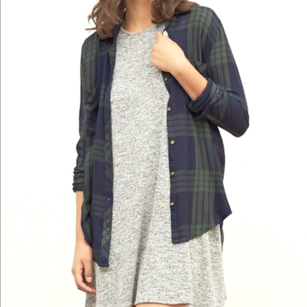 A&F Plaid Shirt