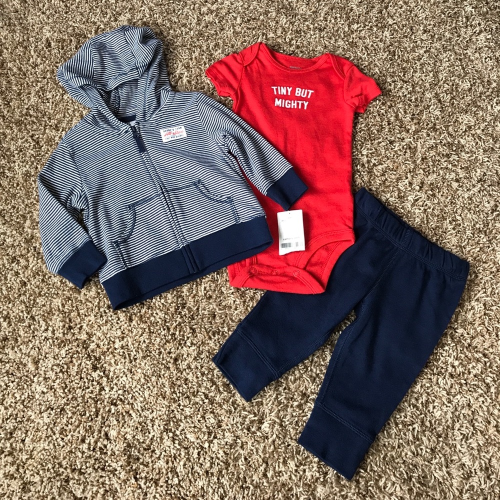 3 piece outfit by Carter's