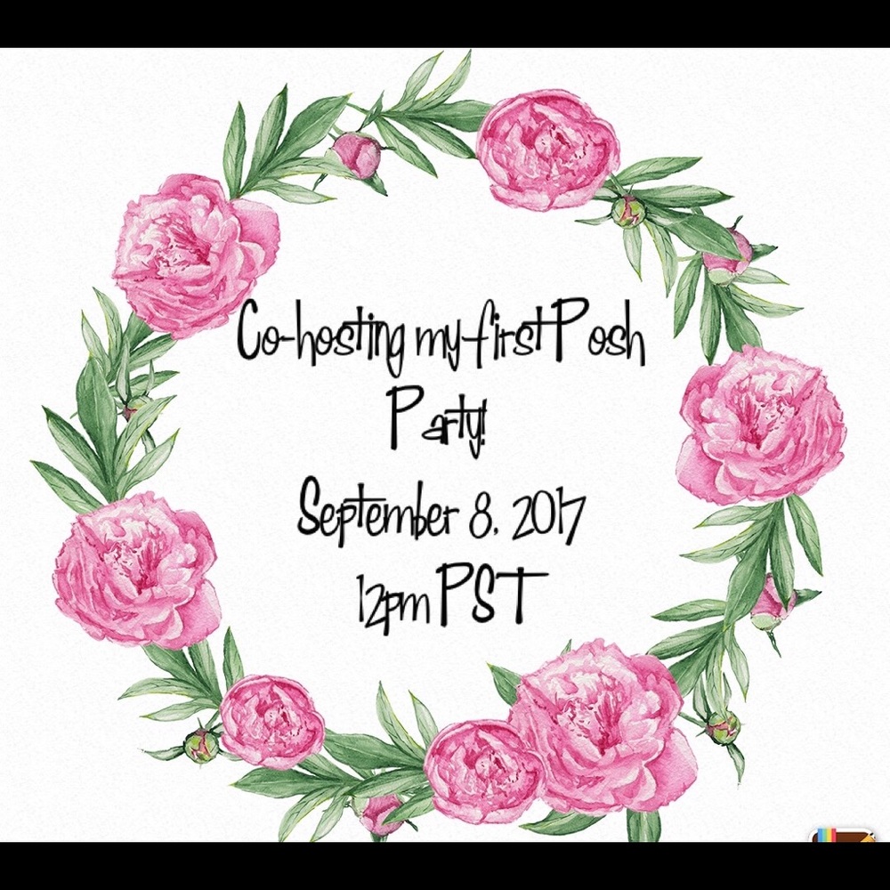FIRST TIME POSH PARTY CO-HOST!