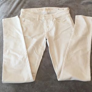 AEO white jeans