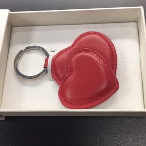 Leather keychain