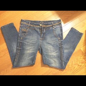 ONLY JEANS WAIST 28 Blue Denim