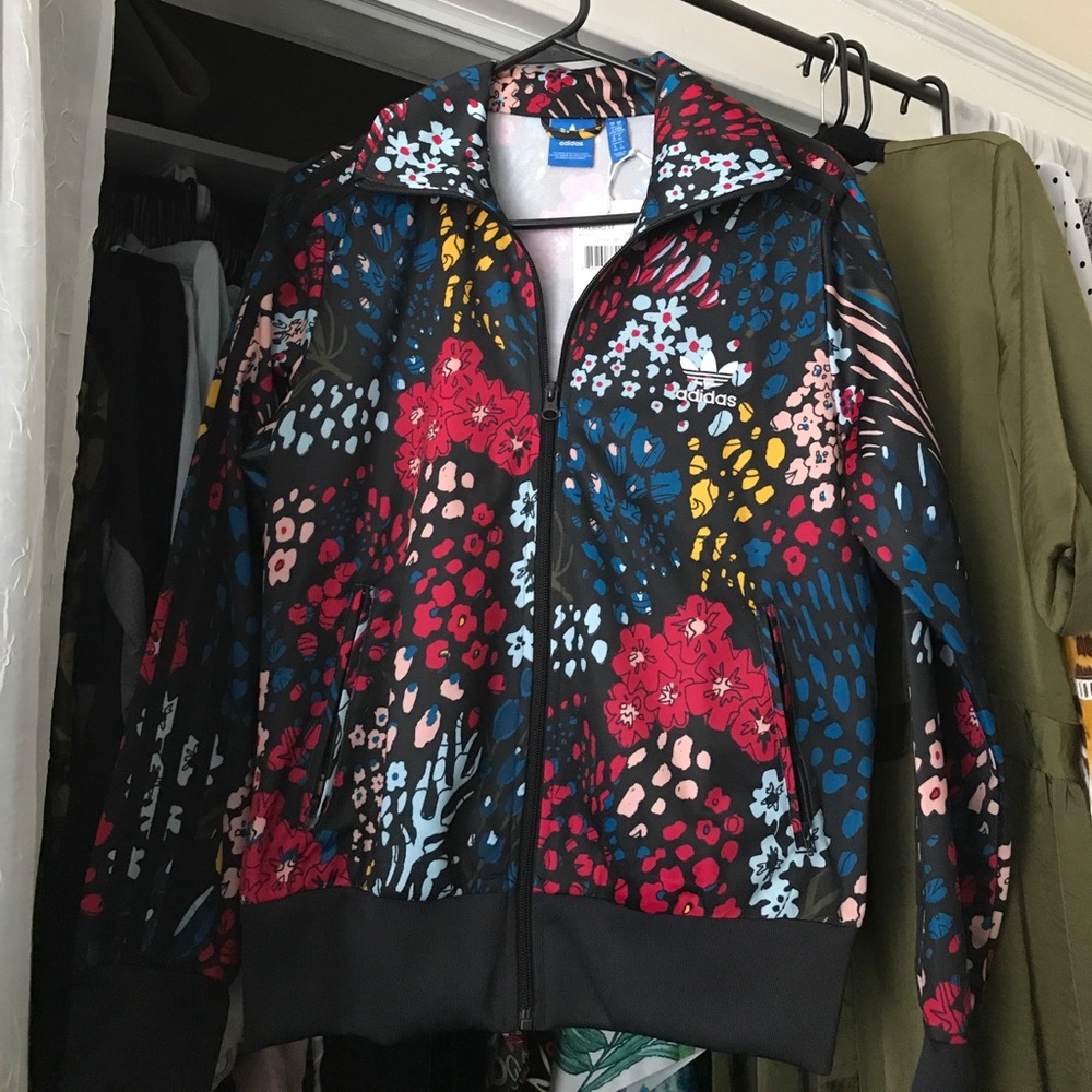 Adidas Flower Track Jacket