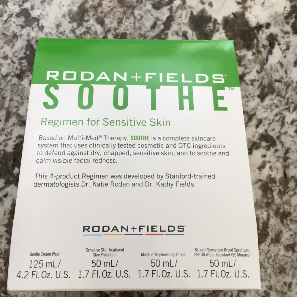 Rodan + Fields Soothe regimen