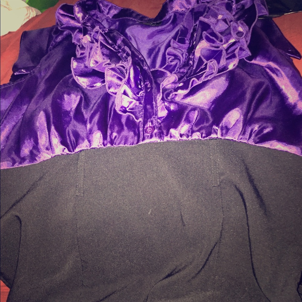 Ruffle top dress