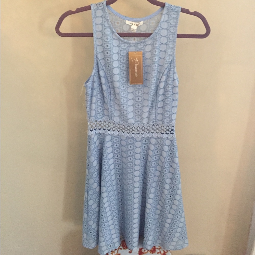 NWT Francesca's blue dress
