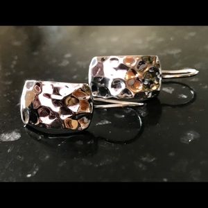 Silpada Sterling Silver Hammered Earrings