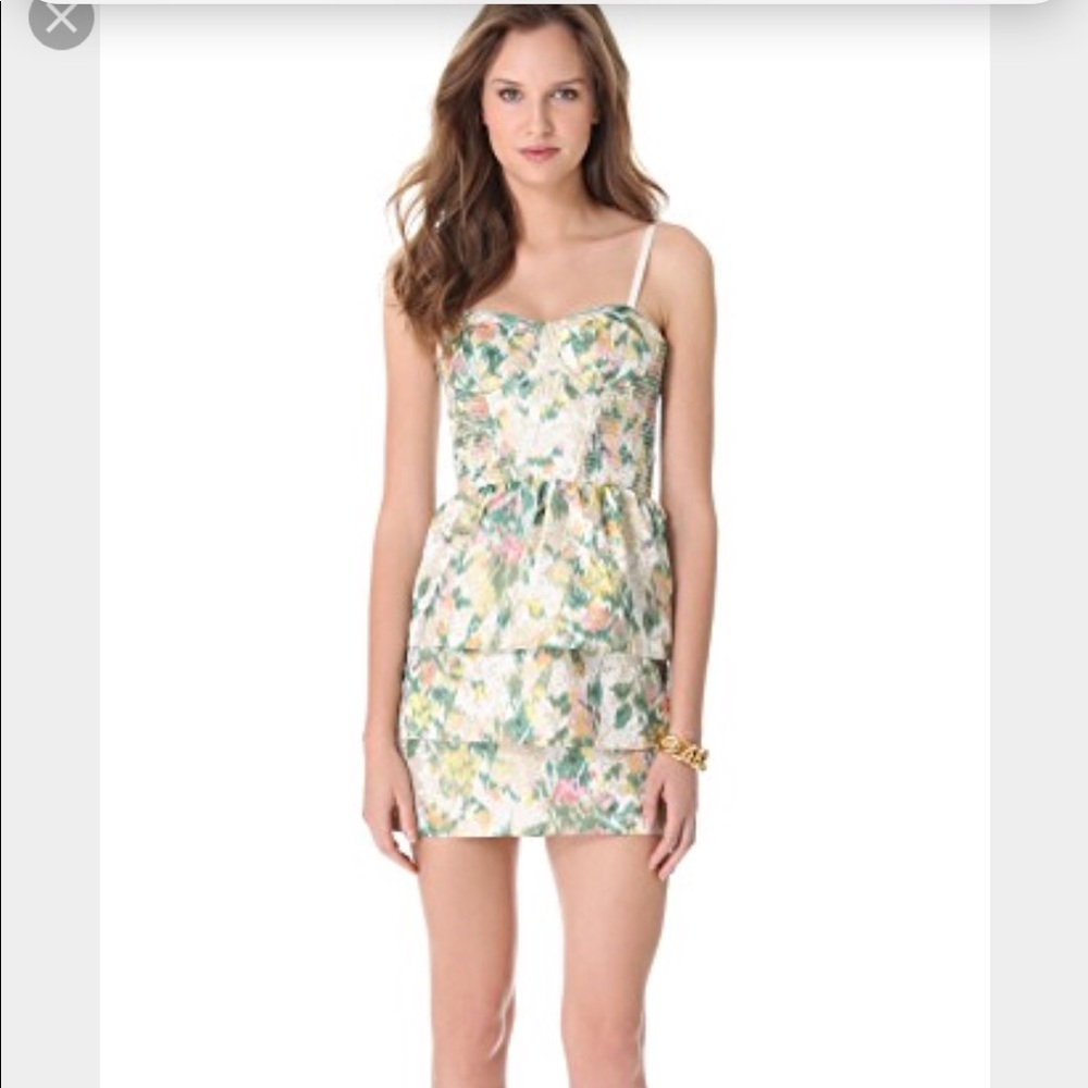 Alice + Olivia floral dress