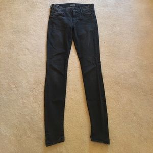 Dark grey skinny jeans