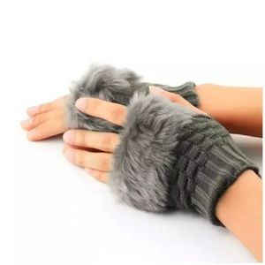 !!!BUNDLE OF 2 !!!Winter gloves ,faux fur
