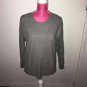 Pendleton grey cashmere sweater