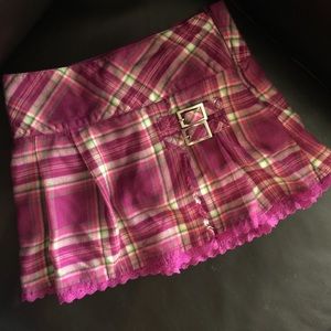 OFFERS WELCOME !🤗 Justice Plaid Skirt, Size 8.